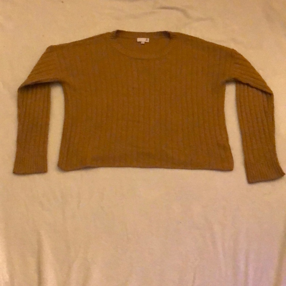Burgundy Orange Sweater